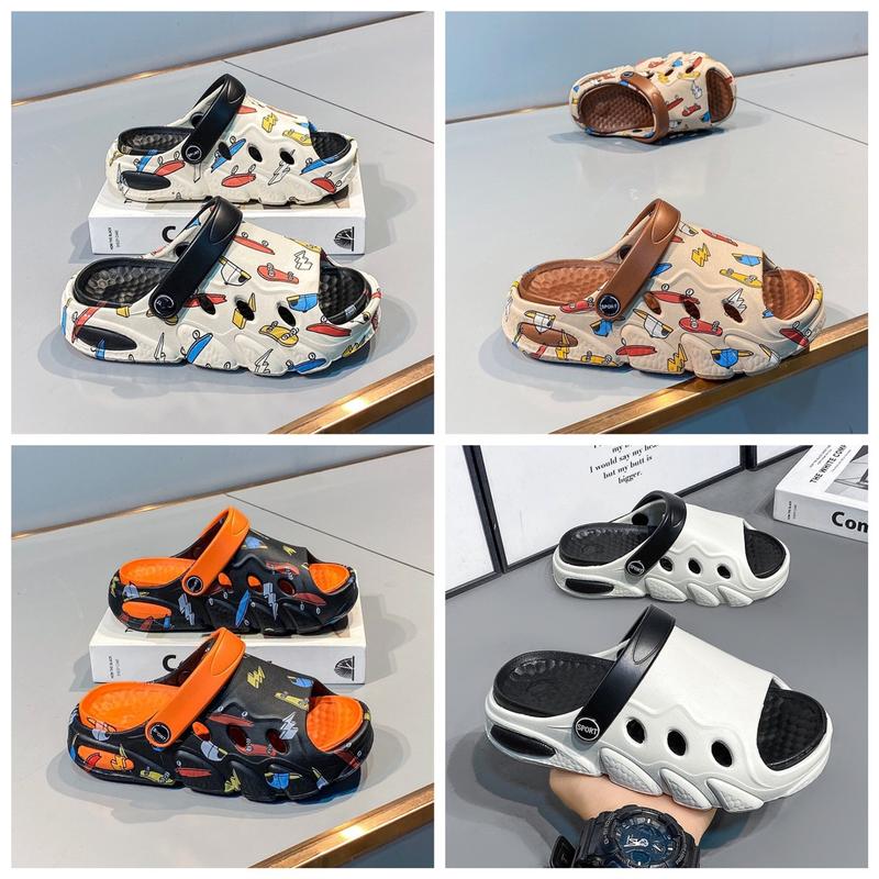 Dép lê xốp nhẹ tênh có quai thoáng khí cho bé size 24-35 mã 6605-6 đi học đi chơi đi hằng ngày