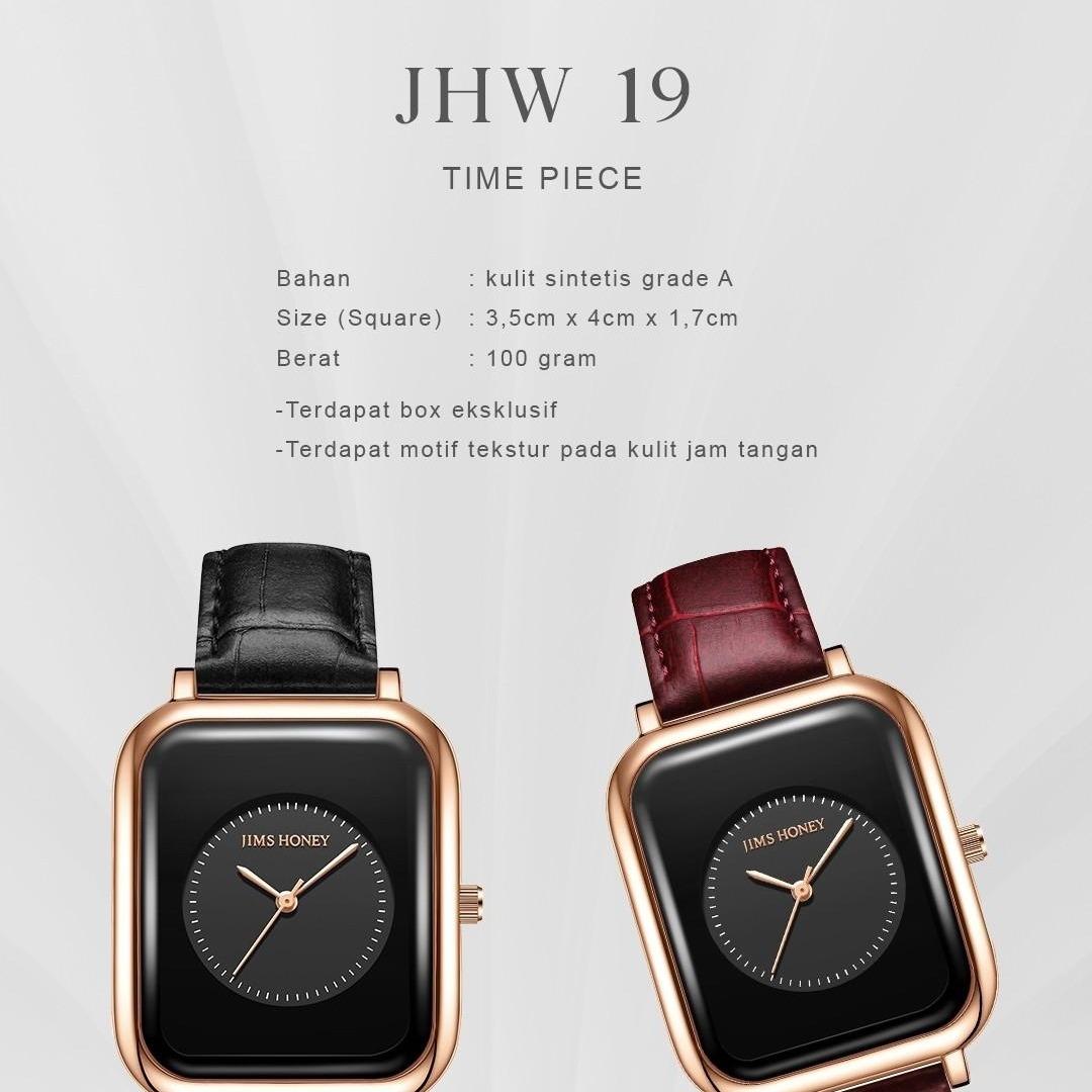 JIMS HONEY JAM TANGAN WANITA JHW 19 ( FREE BOX + BATERAI )