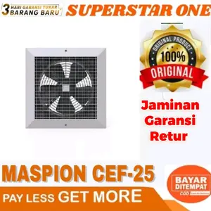 exhaust fan flafon Maspion 10 Inch CEF 25 Maspion hexos CEF-25