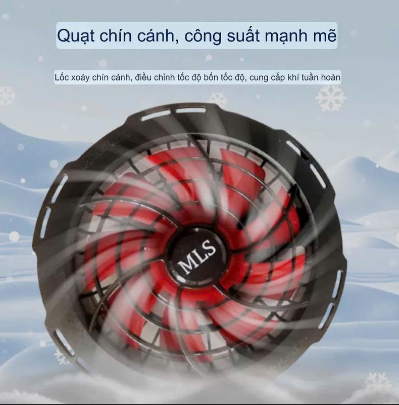 Bộ pin áo điều hòa 24V PIN DUNG LƯỢNG 100.000 MAH và phụ kiện chính hãng - Thương hiệu uy tín 3