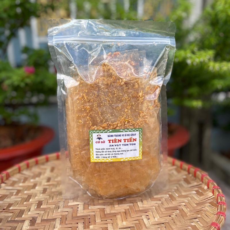 Bánh Tráng trộn muối nhuyễn siêu cay 300g chay Snack Thức Ăn