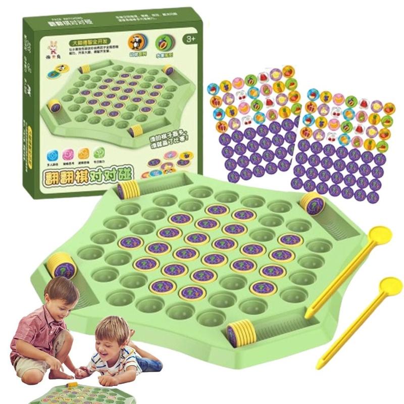 Funny Fruit Flip Memory Game Memory Flip Chess with 60 Patterned ...