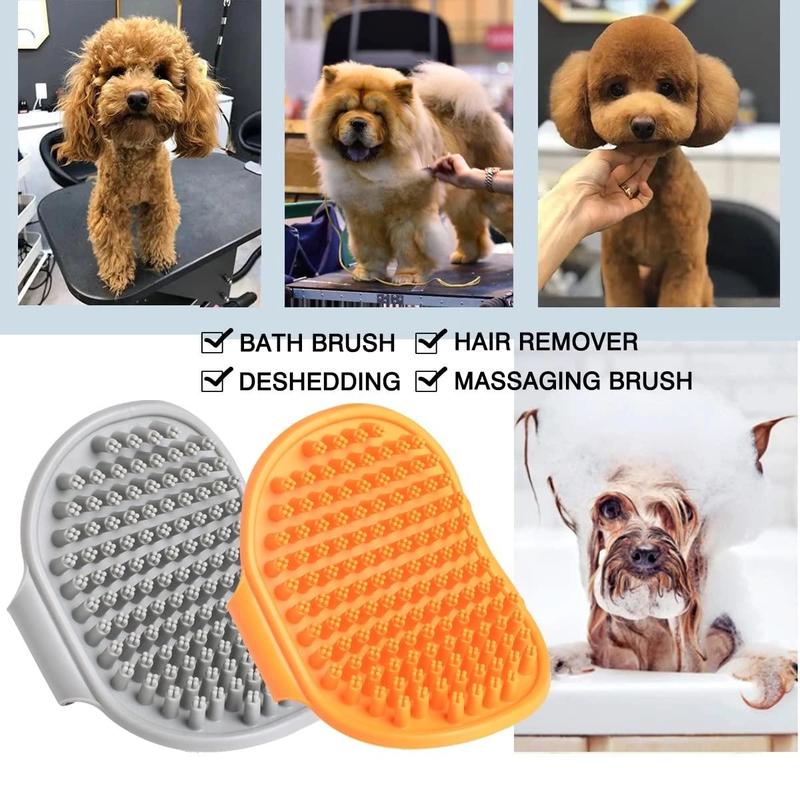 Pet Grooming Brush, 2 Counts/set Pet Hair Removal Comb, Pets Hair Detangling Comb, Dog & Cat Grooming Comb, Dogs Scalp Massage Comb, Cats Hair Detangling Comb 5
