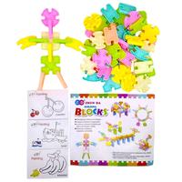 Gambar Building Blocks Menara Susun Mainan Edukatif Bongkar Pasang - Spesifikasi dari Grandia Shop Kota Tangerang Selatan 2 Tokopedia