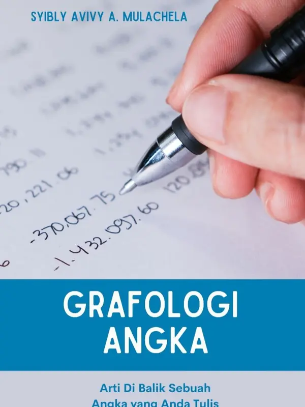 Buku Grafologi Alfabet BONUS Buku Grafologi Angka 3