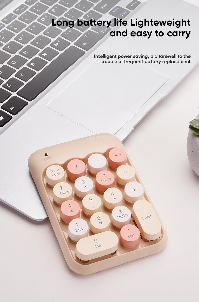 Product Introduction of MOFii Keyboard Numeric Wireless 2.4G X910 7