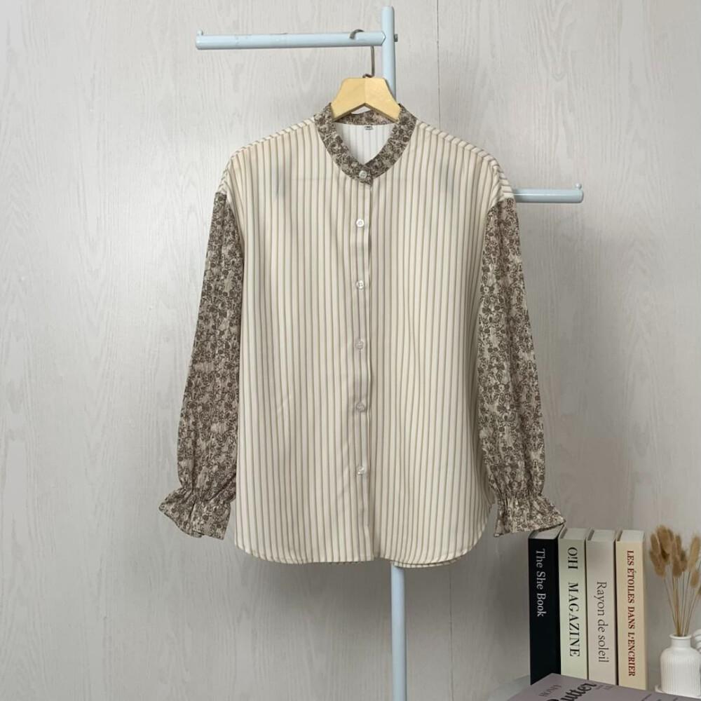 [ready stock]Asaya Korean style colorful plaid fashion casual shirt