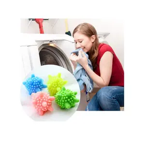 MAGIC LAUNDRY BALL / BOLA KARET MESIN CUCI ALAT BANTU PEMBERSIH BAJU PAKAIAN WASHING LAUNDRY BALL