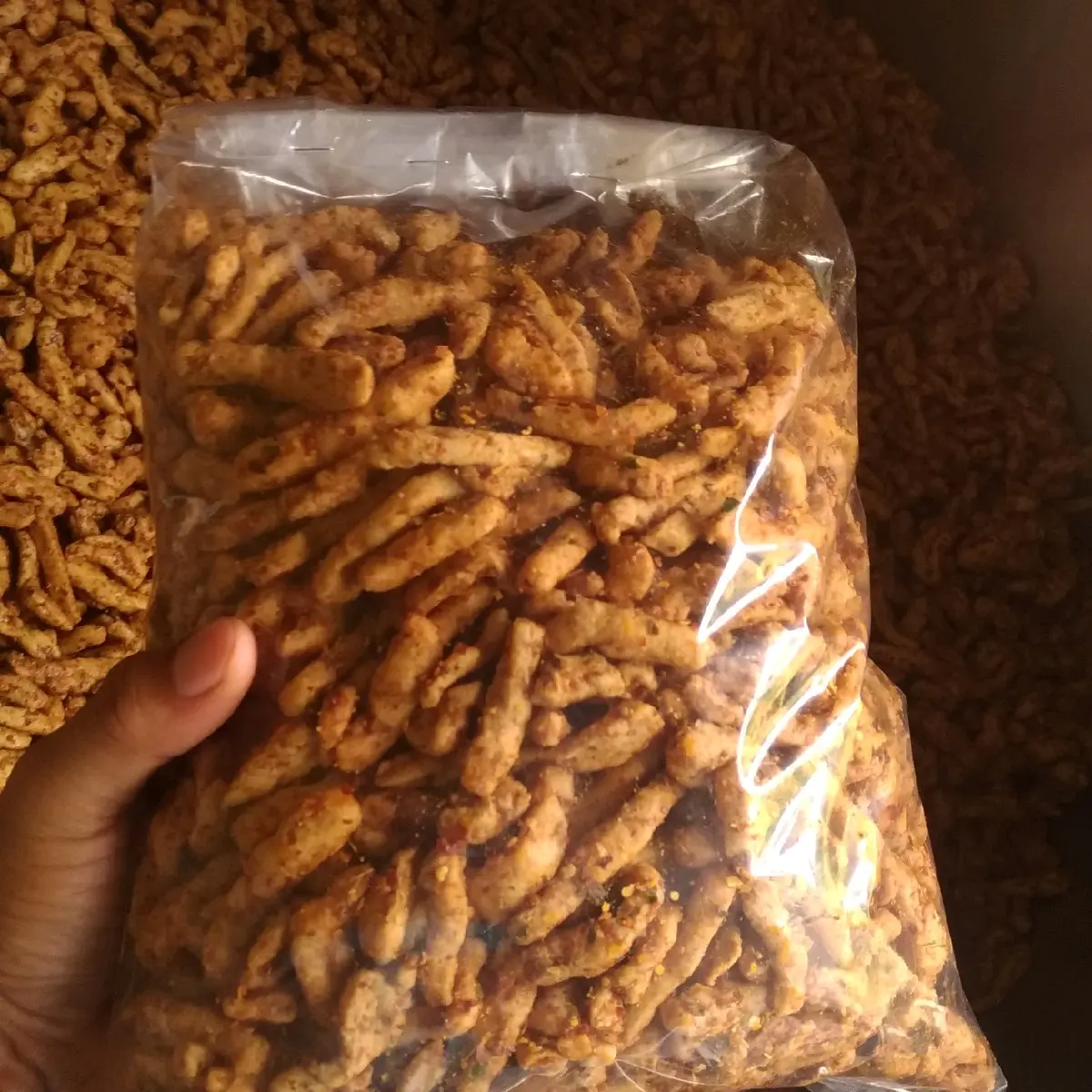 Basreng Pedas daun jeruk 1kg viral sultan raja ngemil siduel snack Pak Cemilan Kering Cemilan Snacks Kering Food Goreng