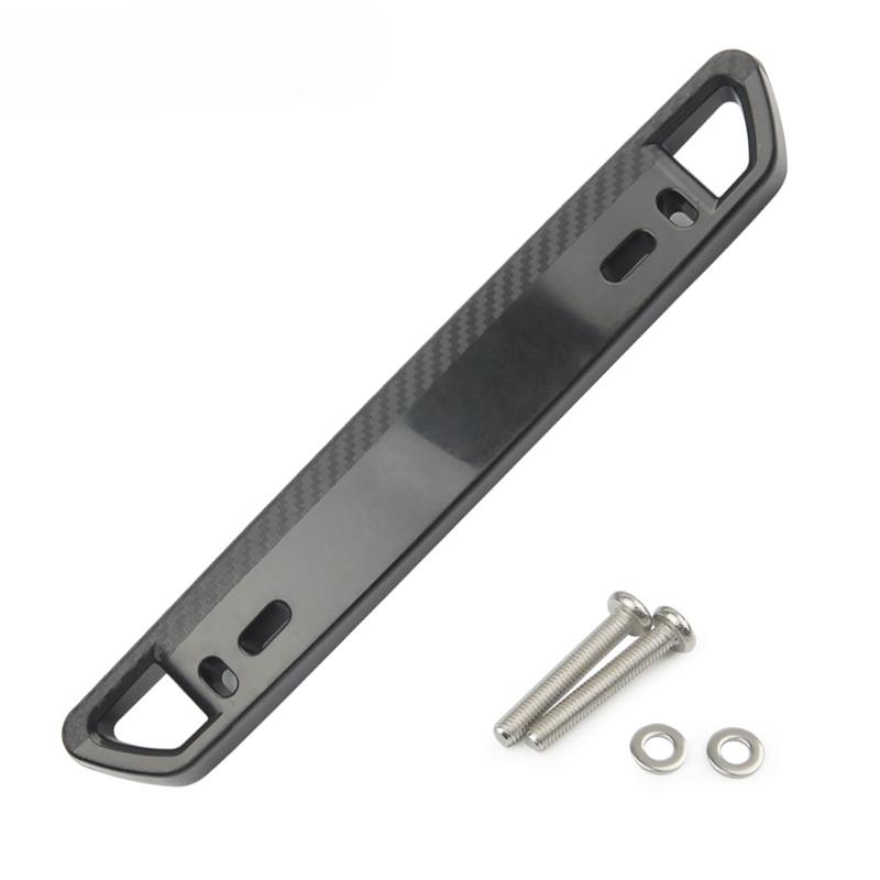 Phụ Kiện Sửa Đổi Xe Hơi, Họa Tiết Sợi Carbon, Khung Biển Số, Giá Đỡ Biển Số Trang Trí 6