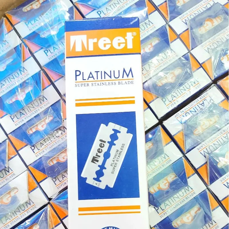 Vỉ 200 lưỡi dao lam Treet cam cạo 1