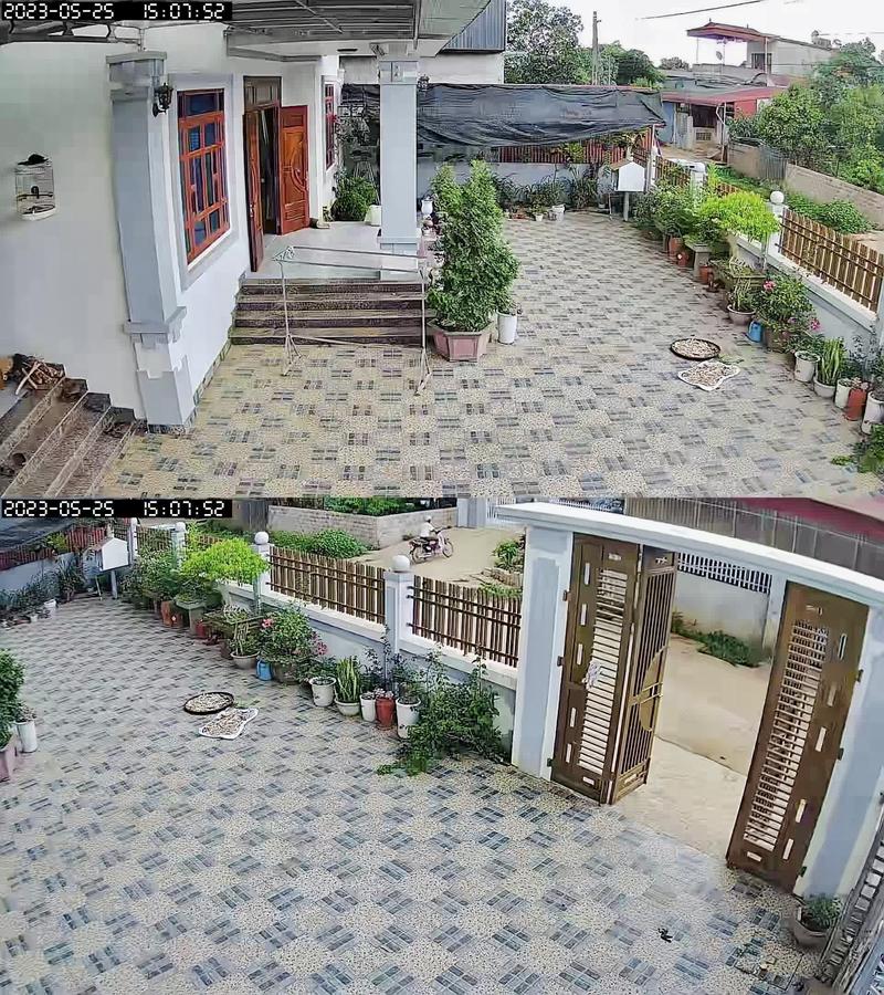 Product Introduction of camera yoosee 2 mắt ngoài trời quay quét 360 độ hỗ trợ đàm thoại hai chiếu chống nước IP67 camera hai mắt yoosee có màu vào ban đêm 14