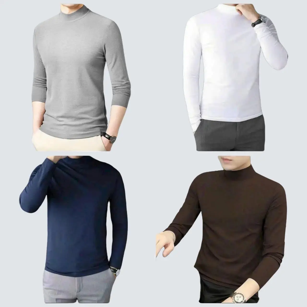 Combo 3 Áo Giữ nhiệt Lót Nỉ Thu Đông Nam Nữ Ấm áp Co Giãn 4 Chiều Trẻ Trung Thanh Lịch