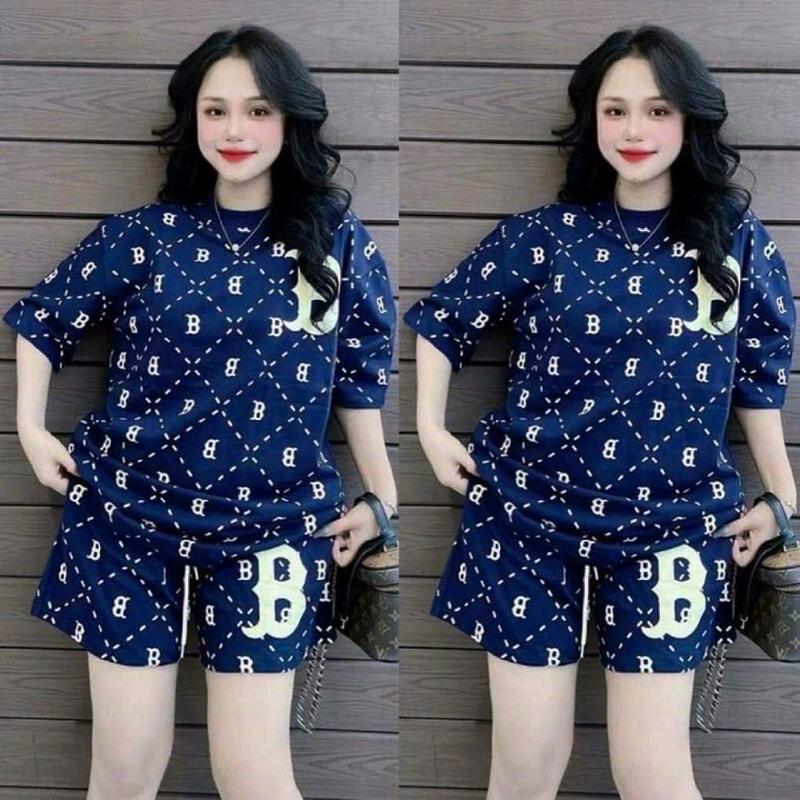 Sét bộ đùi nữ dễ thương _ Quần có túi _ Vải thun tăm hàn mát mềm mịn, thấm mồ hôi mặc thoải mái _ Không ưng báo shop nhận lại đủ tiền hàng 2 bên cùng vui vẻ _ XINH1 Women Top set botieuthu essentials