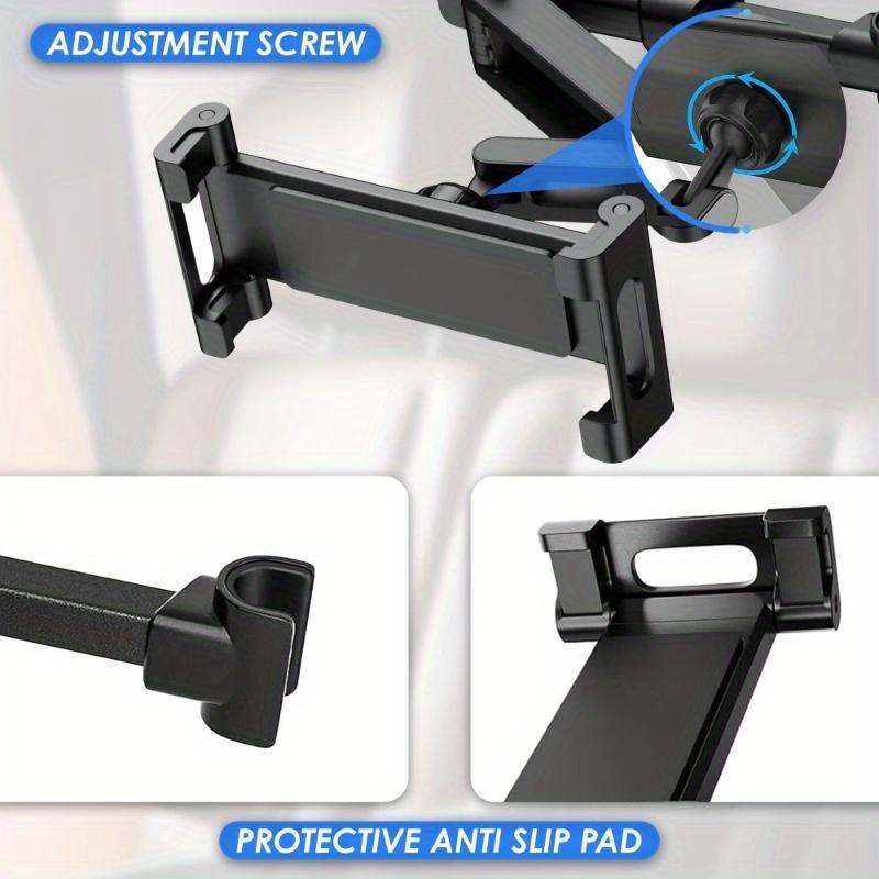 Car Seat Back Tablet Holder, 1pc Adjustable Car Seat Back Tablet Mount, Car Tablet Stand for 5"-12.9" Devices, Car Accessories 6