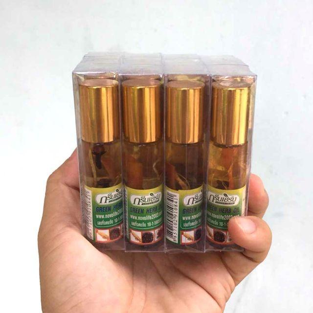 LỐC 12 /CHAI DẦU LĂN SÂM THÁI LAN Dưỡng Body Massage minyak  bumi tinh dau