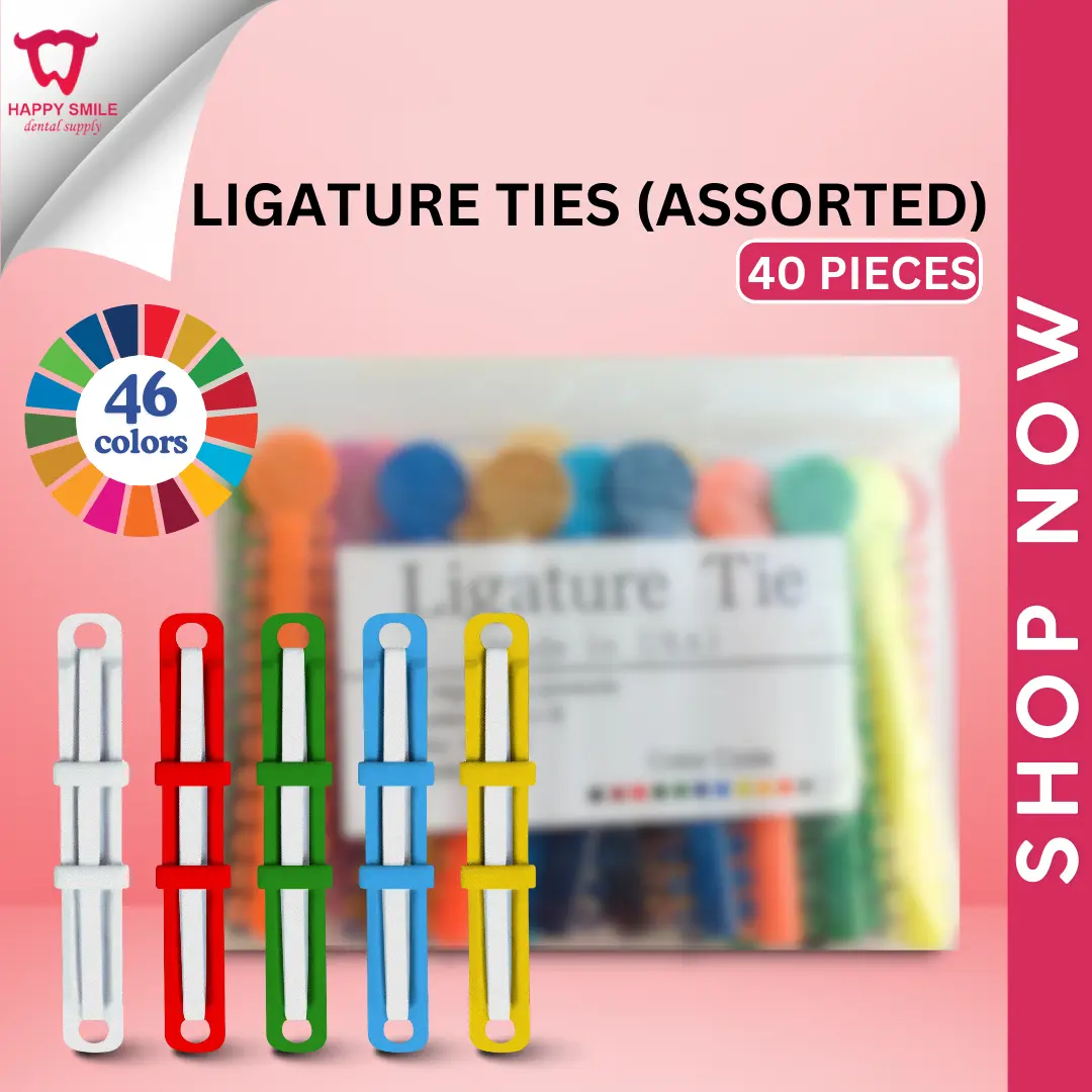 HAPPYSMILE 40 pcs High Quality Rubber Fasteners - Assorted Color Fasteners for Office Supplies