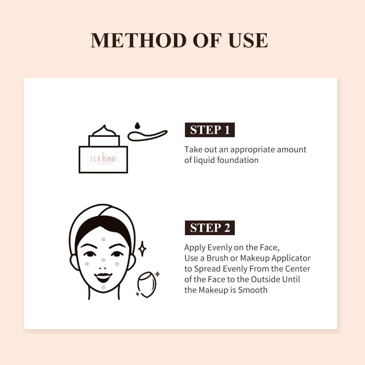 [VO] LOUISSE CHOICE  Flawless Sunscreen Cushion 30 SPF PA+++ 15g