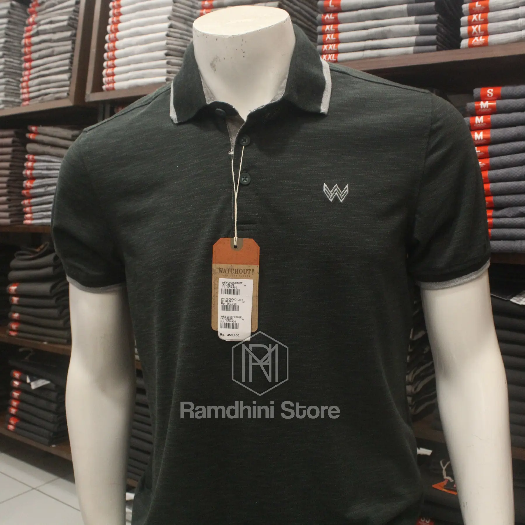 WATCHOUT Casual Kaos Wangki Pria WK5009000 1123