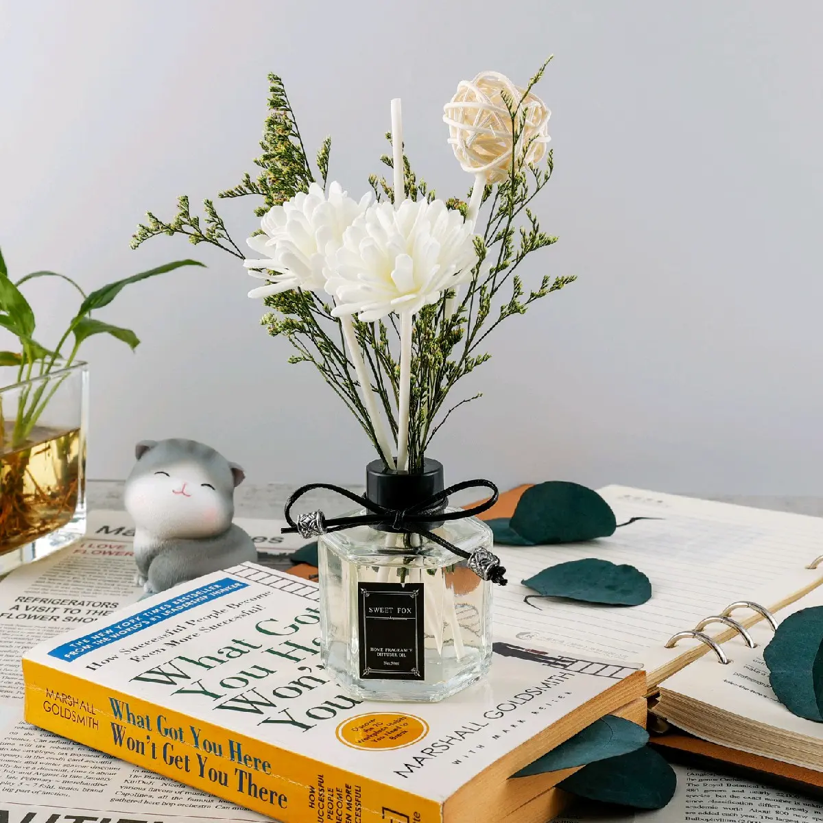REED DIFFUSER LOVER'S GRASS REED DIFFUSER REFILL REED DIFFUSER HAMPERS PENGHARUM RUANG AROMATERAPI AROMA ROSE DAN BUNGA BLUE Lavender Parfum