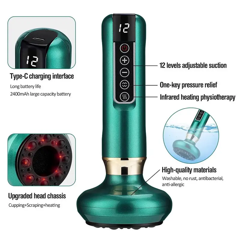 Máy giác hơi DS-A10, có thể cạo và massage - Dùng Dây Cắm Trực Tiếp 3