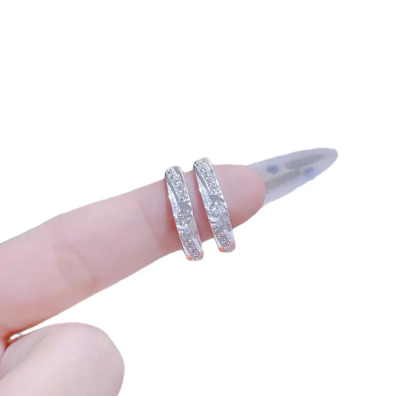 Nhẫn đôi tình yêu nam nữ NĐ457 LTJ bạc ta Tốt đẹp cao cấp 3