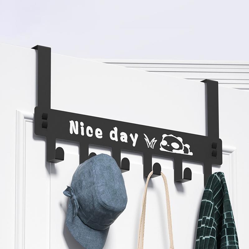 Móc treo sau cánh cửa nice day quần áo gắn sau cánh cửa Living C - tiện lợi móc treo đồ đa năng treo quần áo, thép sơn tĩnh điện moctreocua