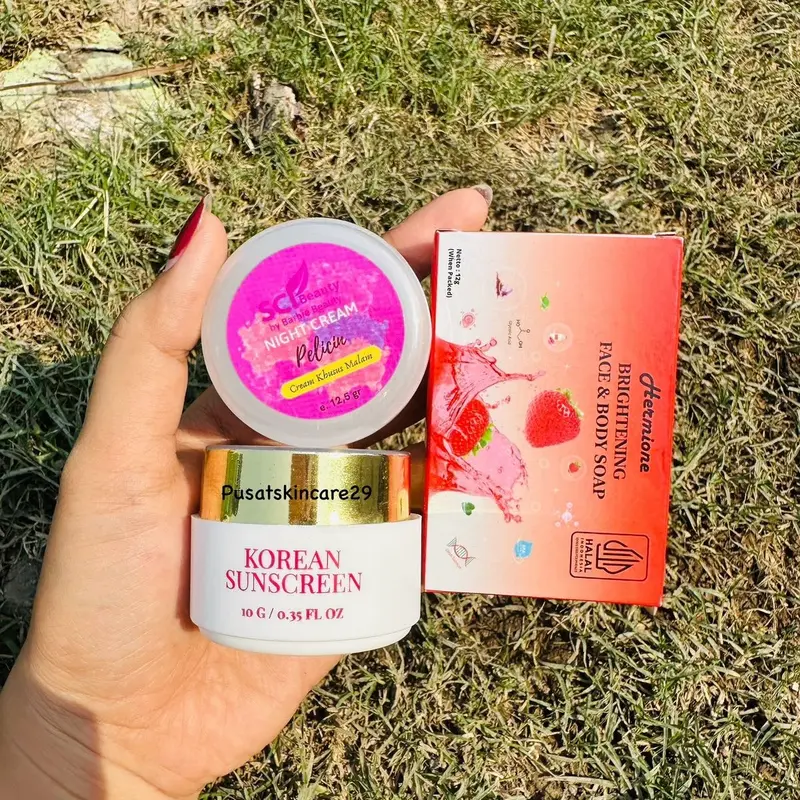 PAKET SALEP PELICIN DAN SUNSCREEN KOREAN SCI BEAUTY 2
