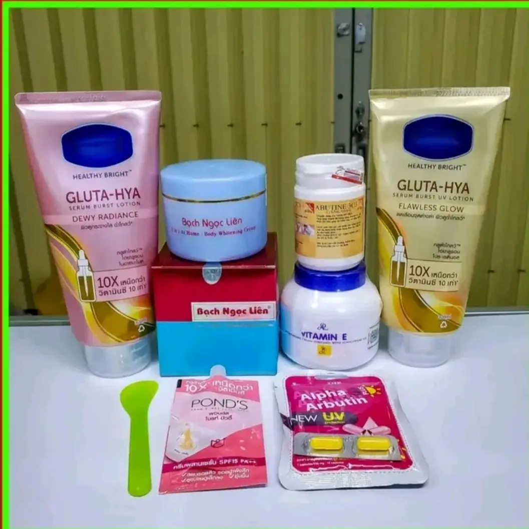 combo 6 món siêu trắng