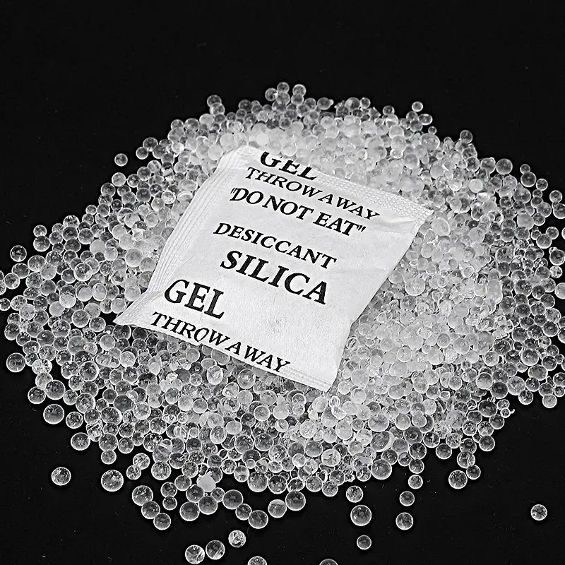 Chất Khử Ẩm Silica Gel, Không Độc Hại, 50 / 100 Gói, Làm Ẩm Cho Phòng Và Nhà Bếp, Túi Hấp Thụ Absorber, Thích Hợp Cho Quần Áo Và Bảo Quản Thực Phẩm 4