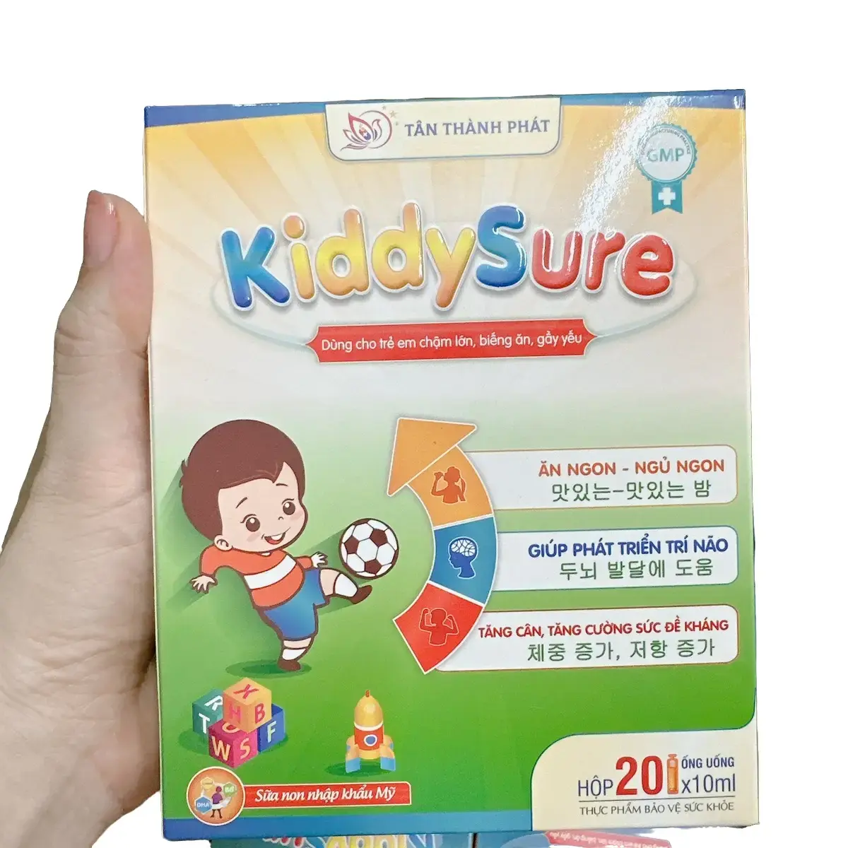 KIDDY SURE - HỖ TRỢ  TĂNG SỨC ĐỀ KHÁNG , kích thích ăn