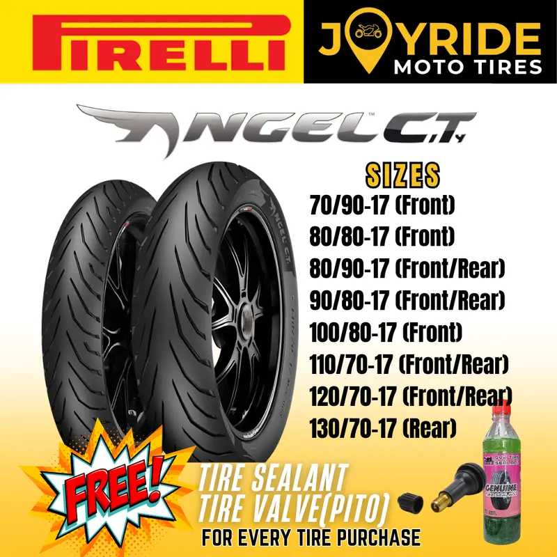 HONDA PCX 160 Set Tire 110/70-14 & 130/70-13 Tubeless (PIRELLI