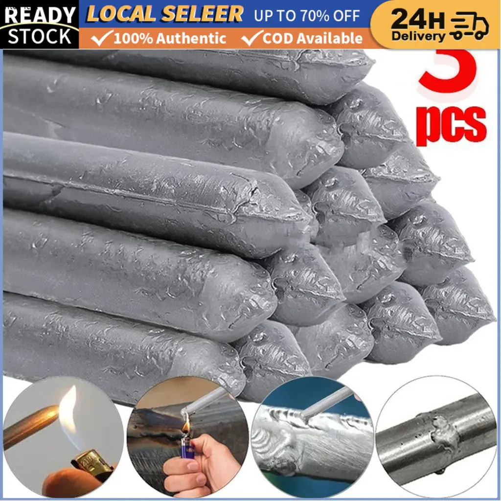 3Pcs Low Temperature Aluminum Flux Cored Welding Rods Metal Easy-Melting Universal Solder Strip Welding Convenient Tools