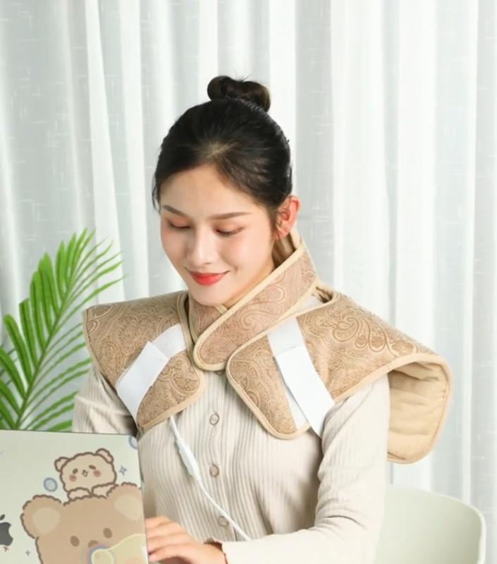 Đai Chườm Nóng Cổ Vai Gáy Bằng Điện Lõi Ngãi Cứu 1