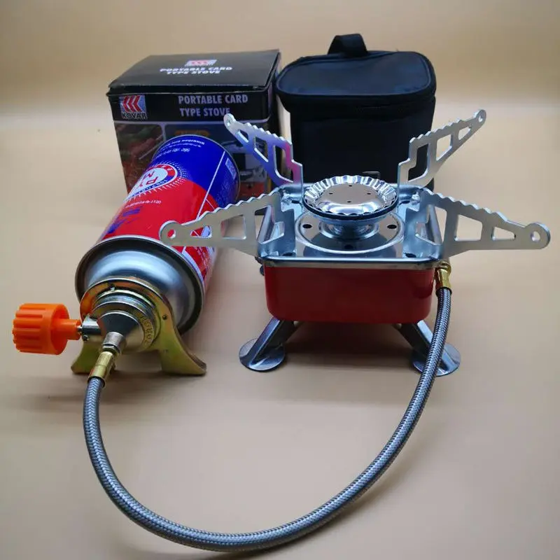 [KHÔNG KÈM BÌNH GA] Bếp ga du lịch mini [DÂY DẪN GAS XỊN ]Cắm Trại, dã ngoại gấp gọn đa năng tiện lợi - Không kèm bình ga 4