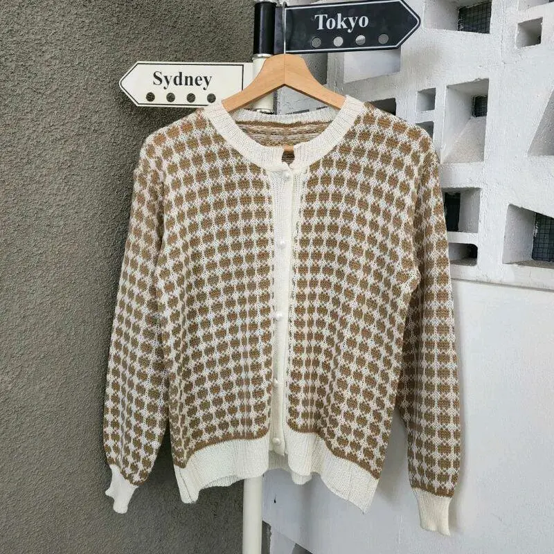 Kardigan eleoner / outer wanita / kardigan motip 1