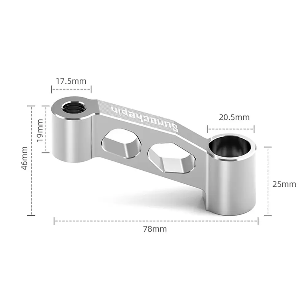 <APHE>Motorcycle Rearview Mirror Extension Adapter Extension Adapter 8MM