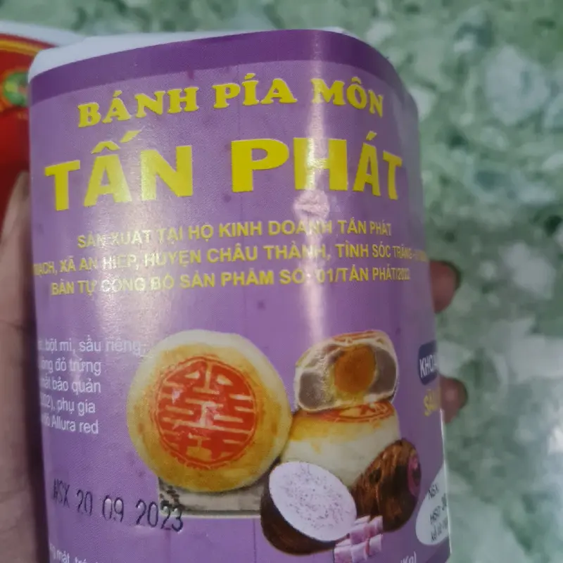 03 bánh Pía xưa gói giấy ( 4 cái / cây) 5