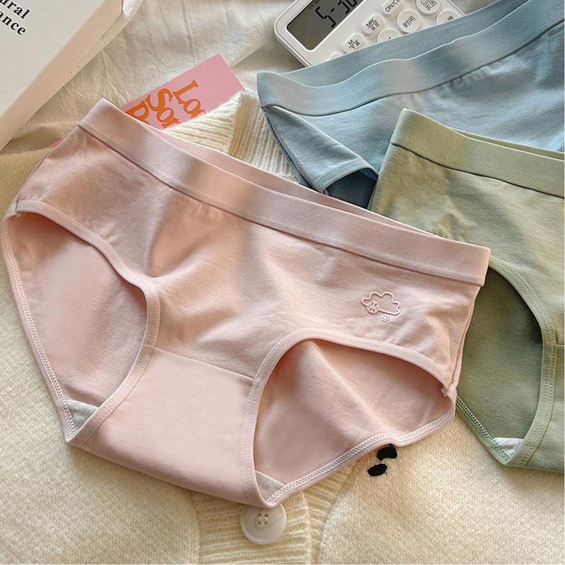 Set 5 Quần Lót Nữ Cotton Cao Cấp Thoáng Khí,Quần Chíp Nữ Tôn Dáng  Mã 136 Women Cạp Cao