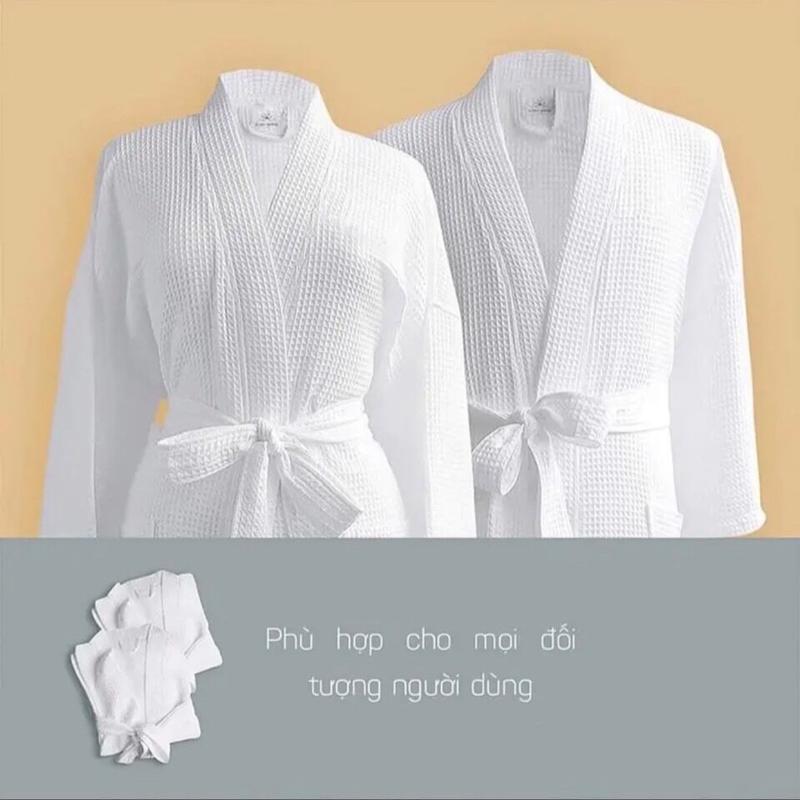 Áo choàng tắm  , chất liệu cotton cao cấp Nữ Dress 0