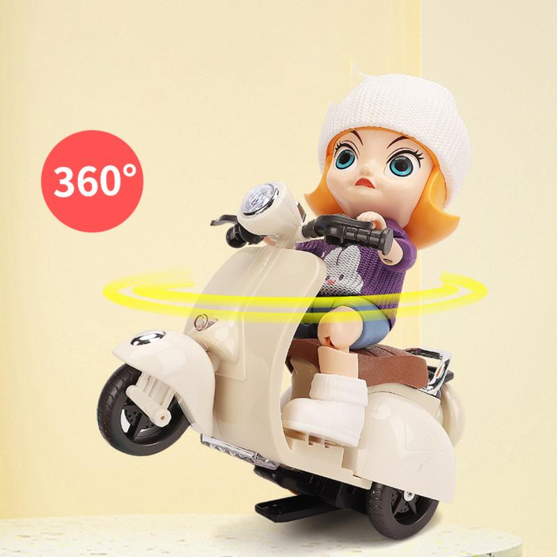 Product Introduction of Stunt Tricycle Rotating Dance Universal Toy Electric Bicycle Colorful Lights Music Toy Car Male and Female Gifts 10