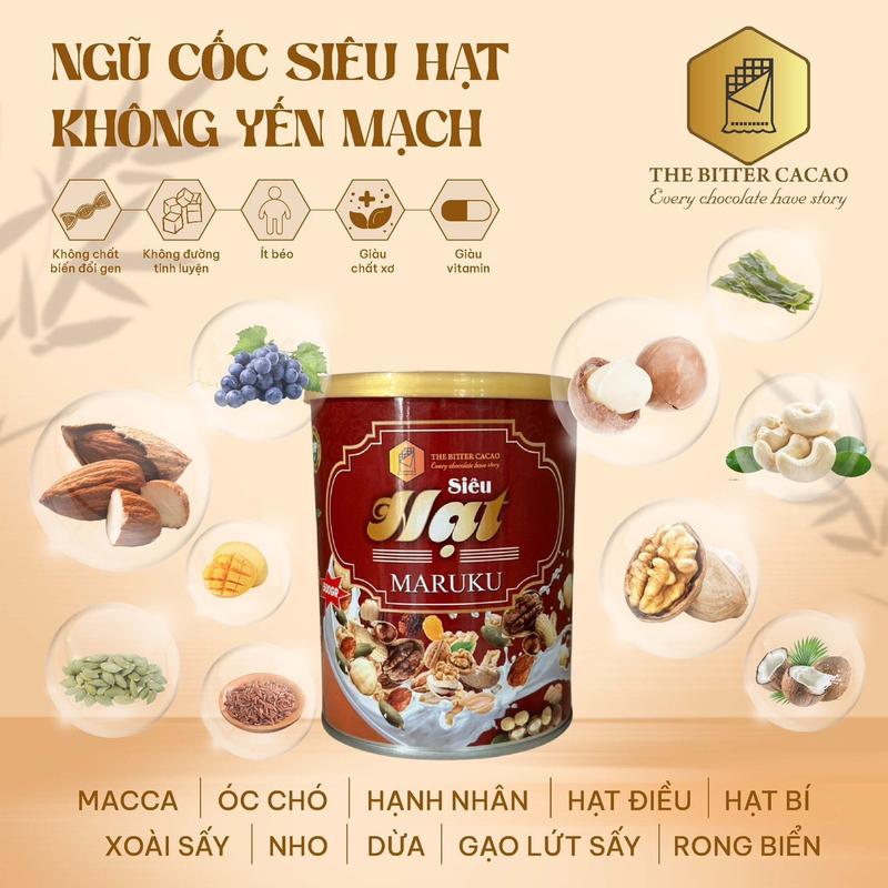 Product Introduction of Ngũ cốc hạt Maruku màu đỏ 500g không Yến mạch Food Thức Ăn 3