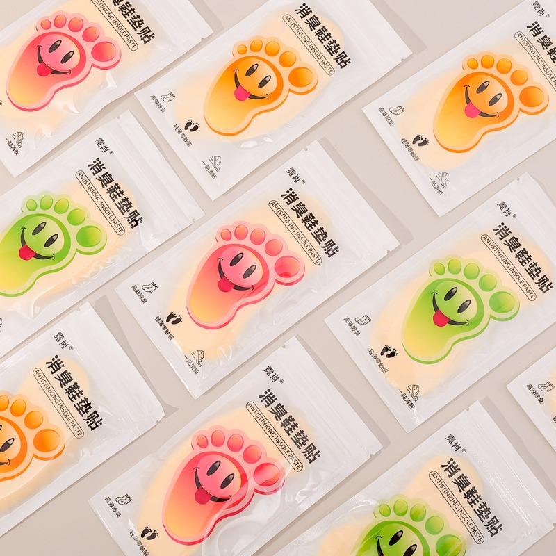 Product Introduction of 12/24/48Pcs Shoes Deodorant Sweat-Absorbing Sticker Deodorant Foot Odor Deodorant Sneaker Smell Fresh Insole Sterilization Sticker 27