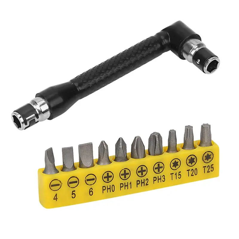 Hexagon Sleeve Wrench Screwdriver Set, L-type Double-head Car Repair Tool, Multifunctional Socket Wrench Set, Professional Hand Tool for Car Repair 2