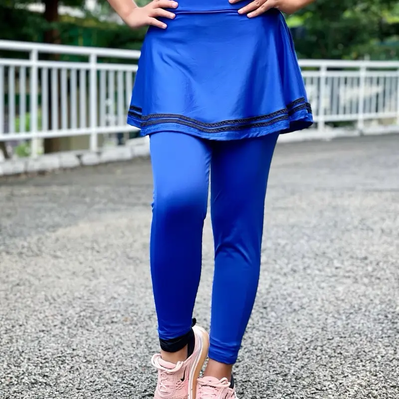 Legging Rok Olahraga 9Warna Lengkap (Legging Roknya Saja) Bahan Polyster Spandek Untuk Wanita Sebagi Fashion Olahraga Zumba Aerobik Fitness Gym Running Poundfit Renang dan Aktifitas Olahraga Lainnya 2