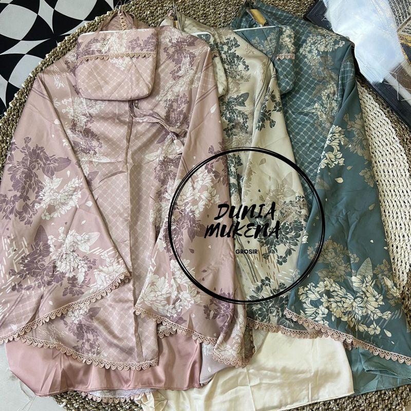 (MUKENA ANAK ANAK) TERBARU /// MUKENA ANAK-ANAK /// MUKENA ARMANI SILK RENDA PREMIUM Nyaman Lembut Panjang Atasan Simple Muslim 4