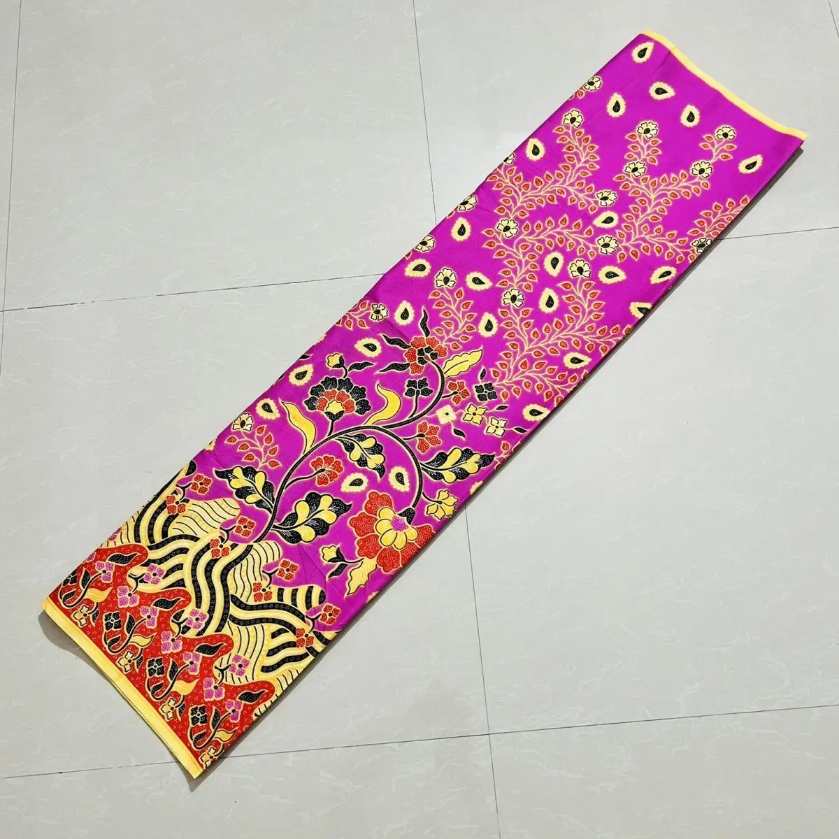 Myanmar Longji Straight Skirt (Both Fat and Thin Can Be Worn) Xishuangbanna Dai Ethnic Clothing One Piece Straight Skirt