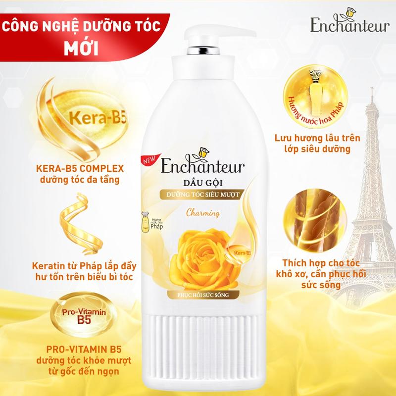 [GIFT] Bộ Sữa Tắm Dưỡng Da Mềm Mượt dành cho nữ Enchanteur (6g/gói) 5