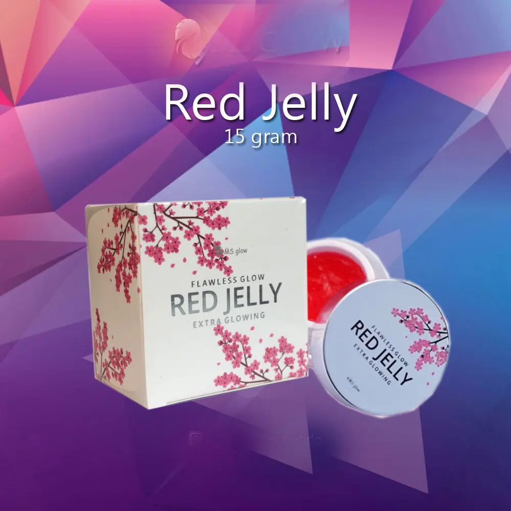 Red Jelly Membuat Wajah Glowing Lebih Cepat