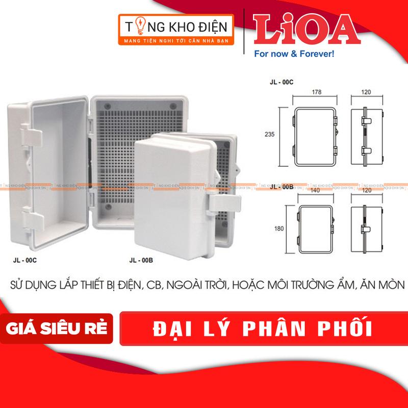 Tủ điện LiOA chống cháy, chống nước hộp kỹ thuật JL-00C (loại lớn) và JL-00B (loại nhỏ)